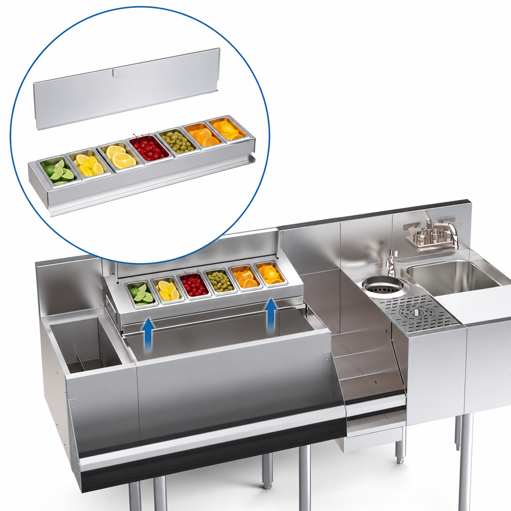 Removable Garnish Station
