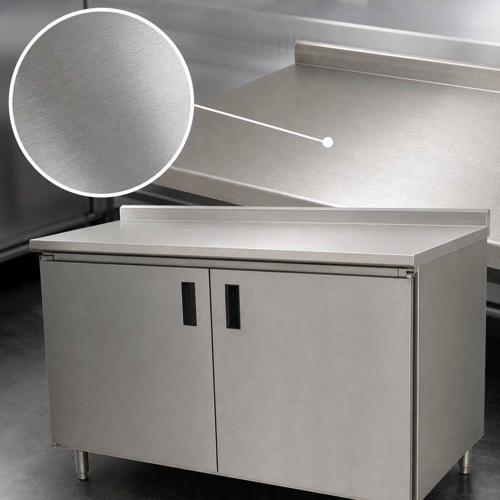 14 Gauge 304 Stainless Steel Top