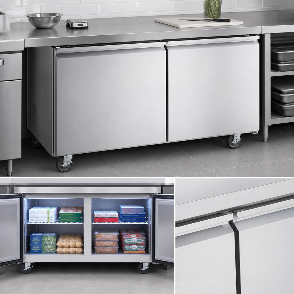 Two-Section Undercounter Design