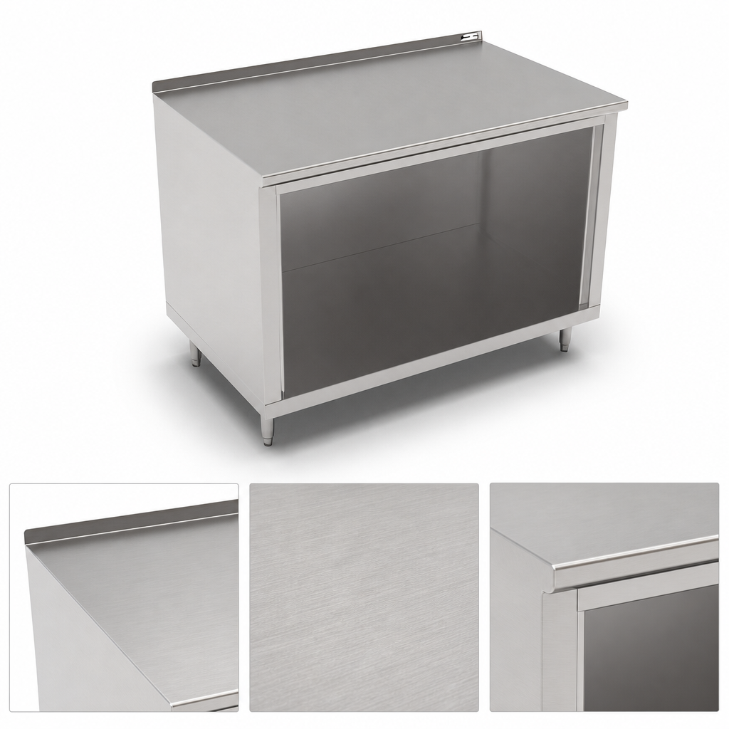 14-Gauge Type 300 Stainless Steel Top