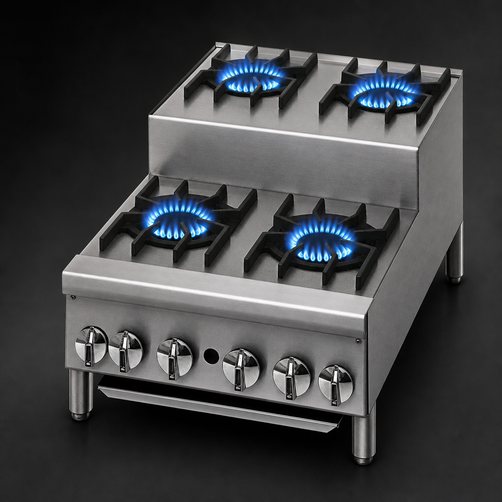 Five-Burner Layout