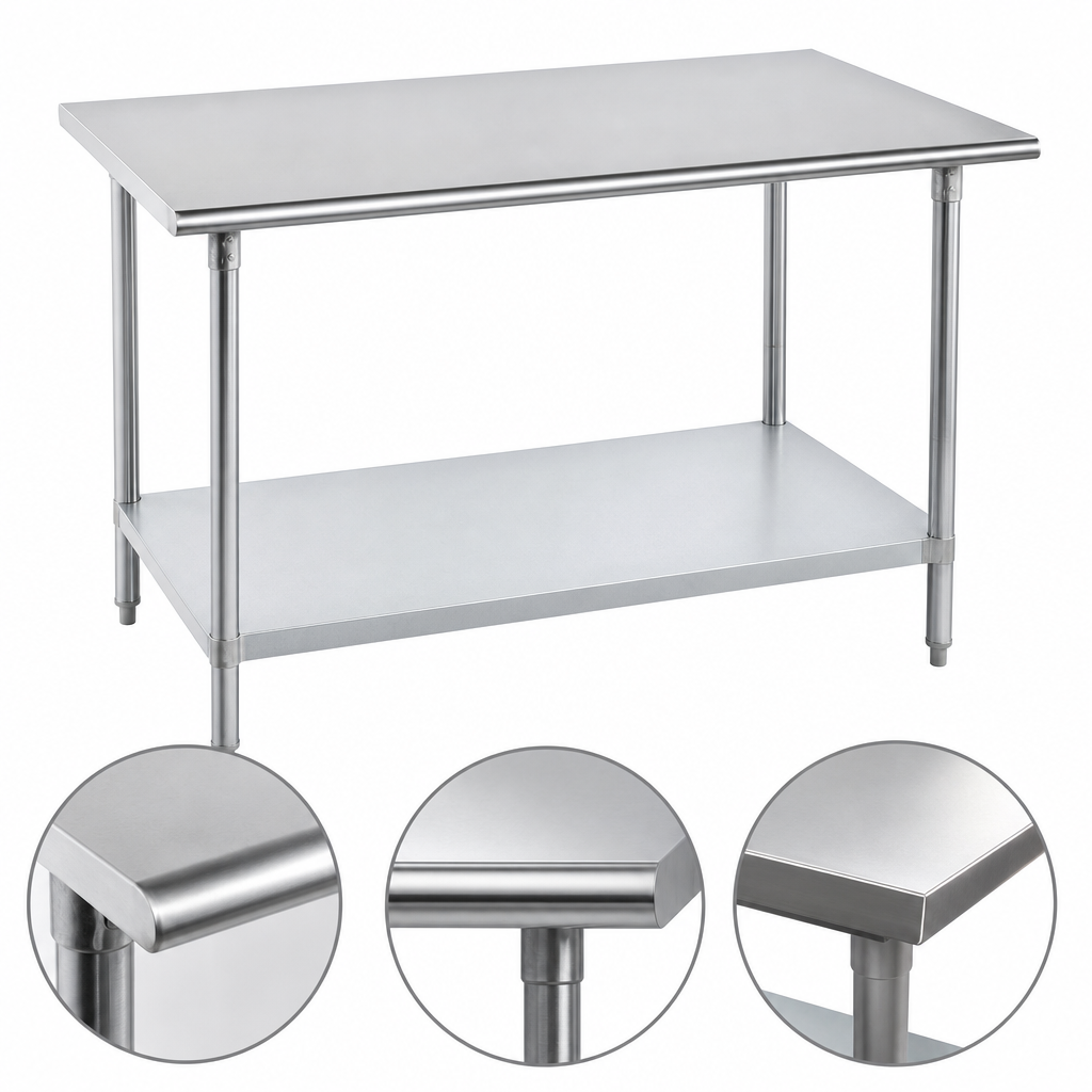 Sanitary Rolled Rim Edges