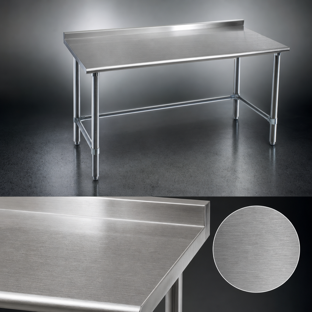 14-Gauge 300 Series Stainless Steel Top