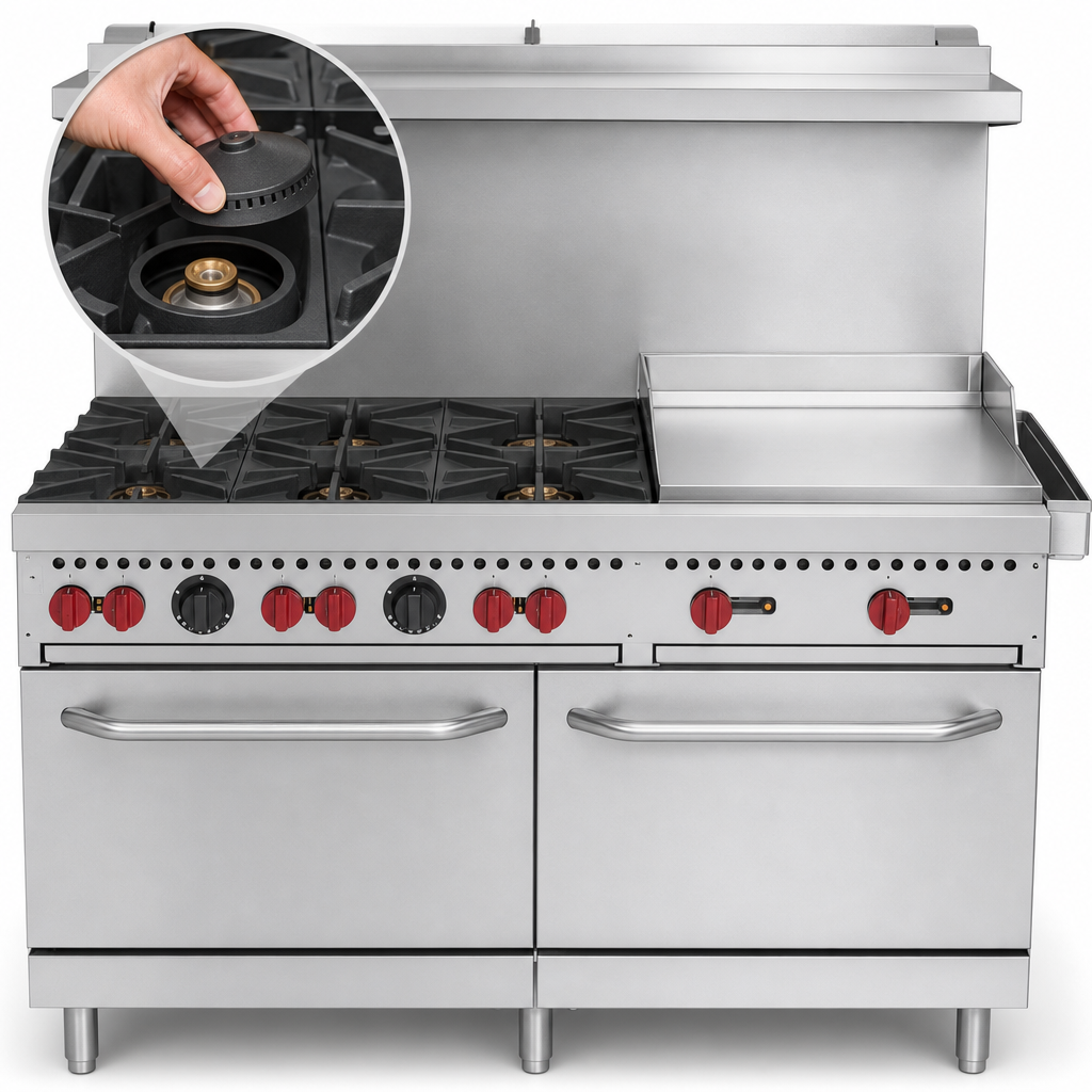 Lift-Off Burner Heads