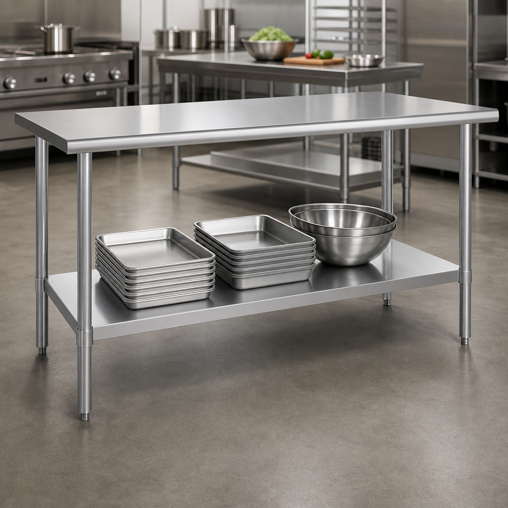 Open Base with Undershelf