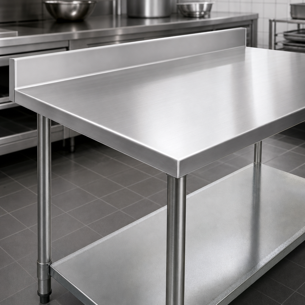 14 Gauge Stainless Steel Top