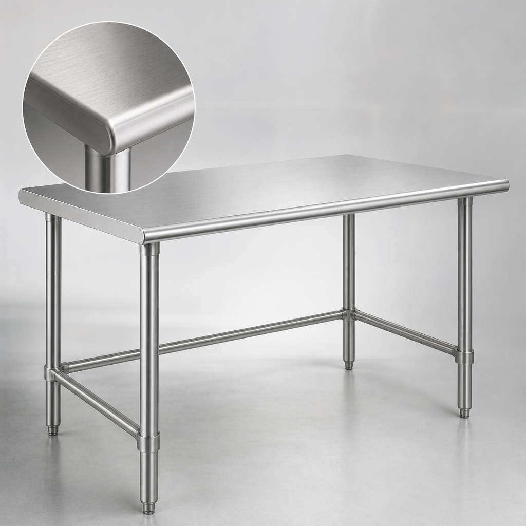 16-Gauge Stainless Steel Top