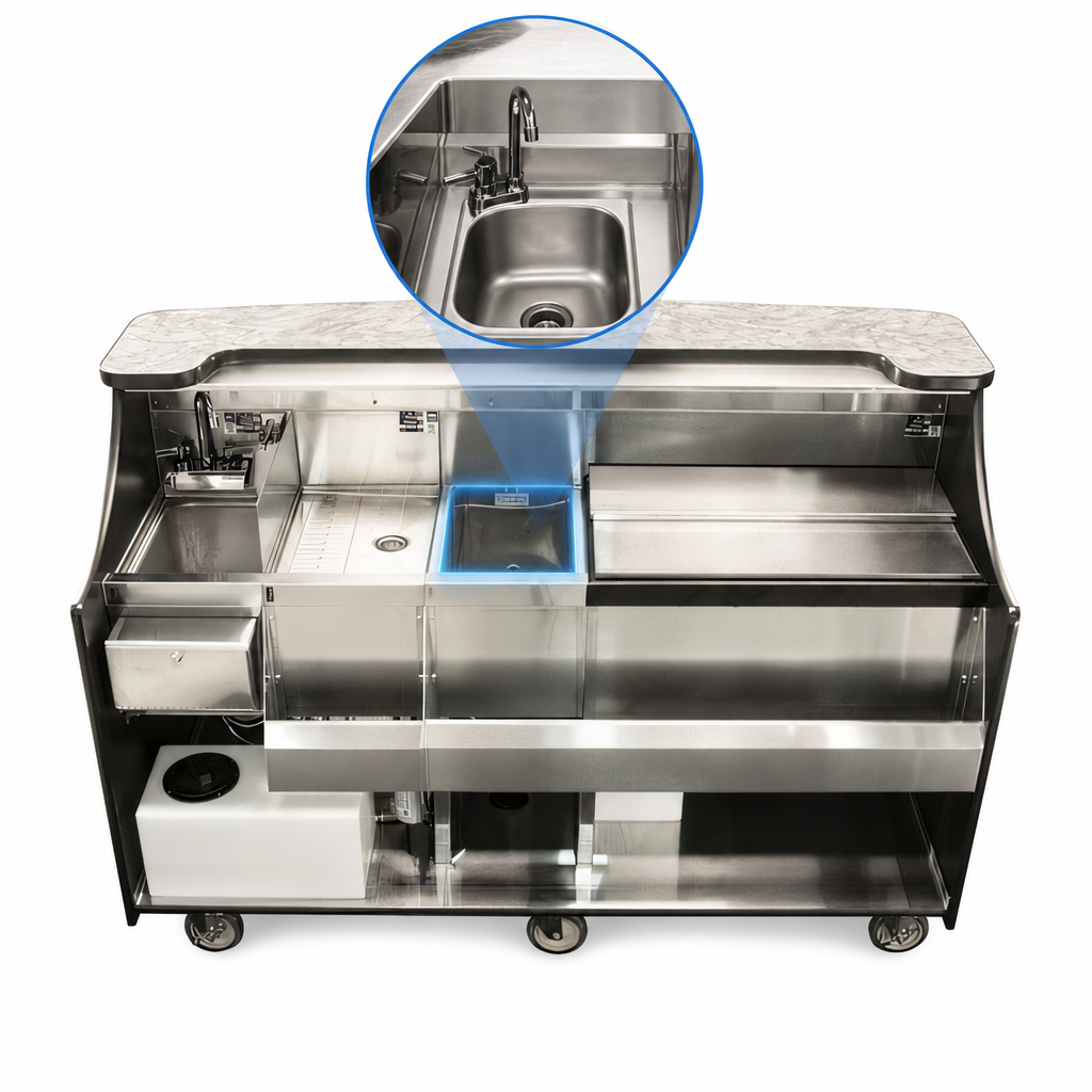 Integrated Hand Sink