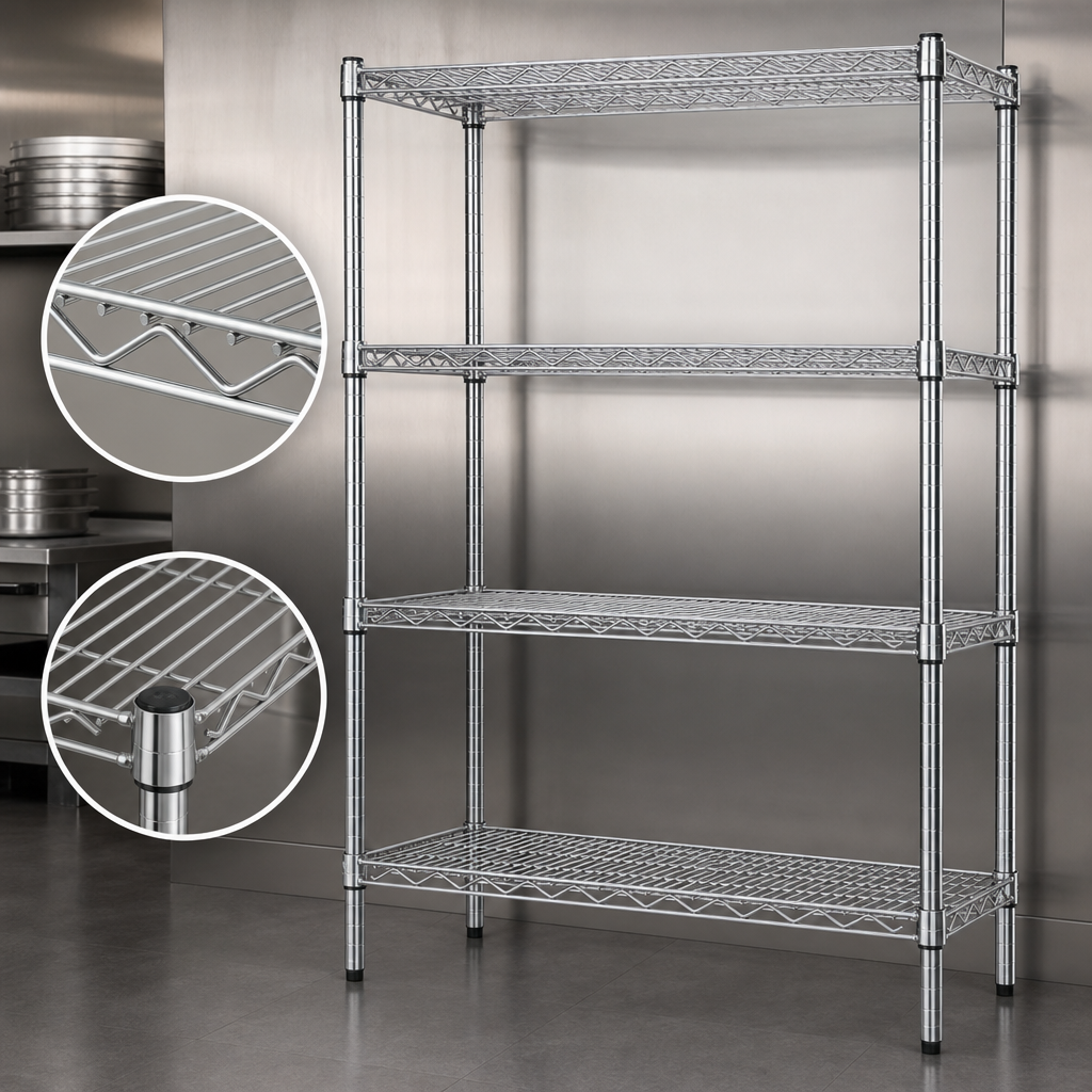 Patented QuadTruss® Shelves