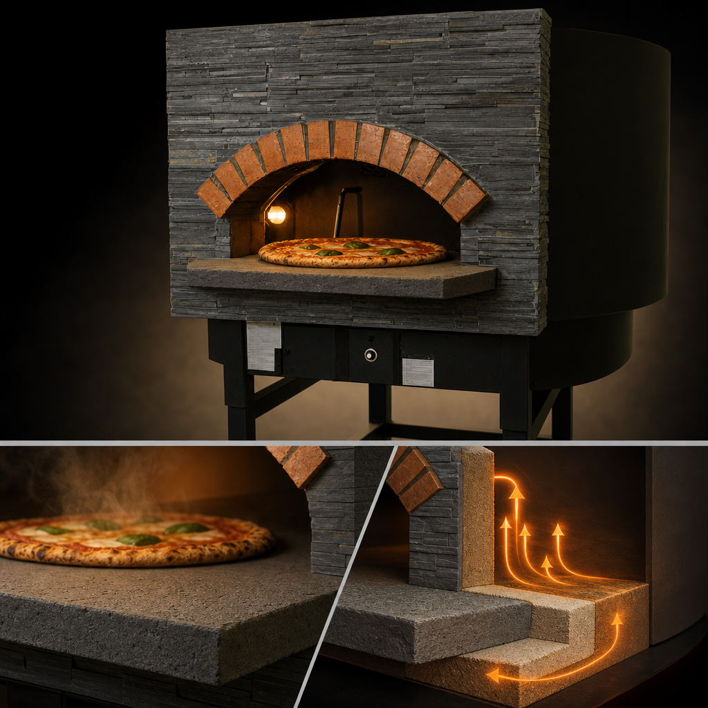 Deep Refractory Hearth