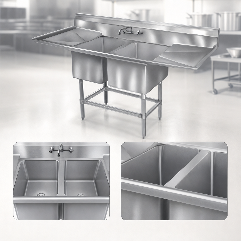 Two-Compartment Basin