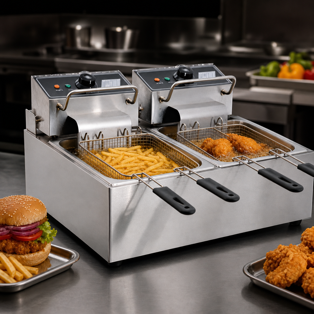 Dual Fry Pots