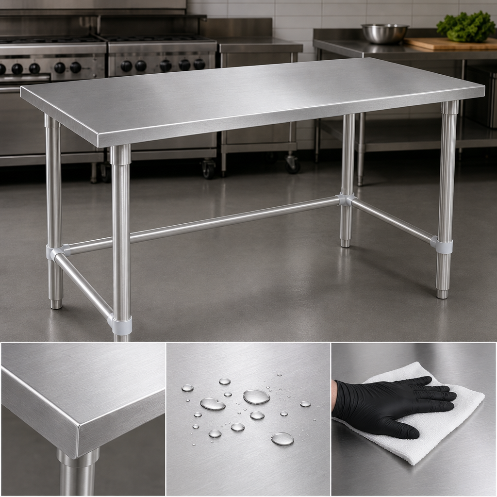 16-Gauge 300 Series Stainless Steel Top