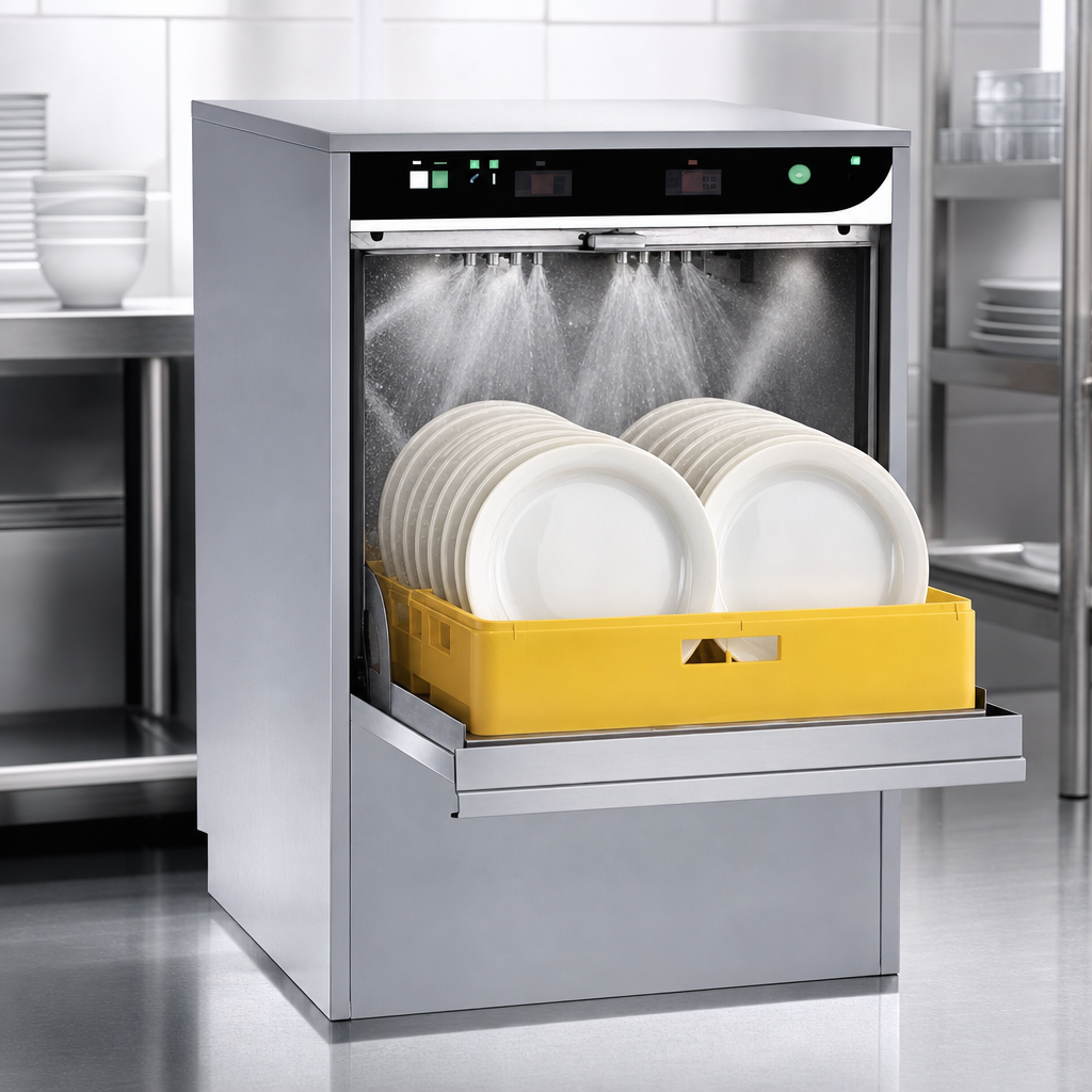 High-Temperature Sanitizing With Built-In Booster