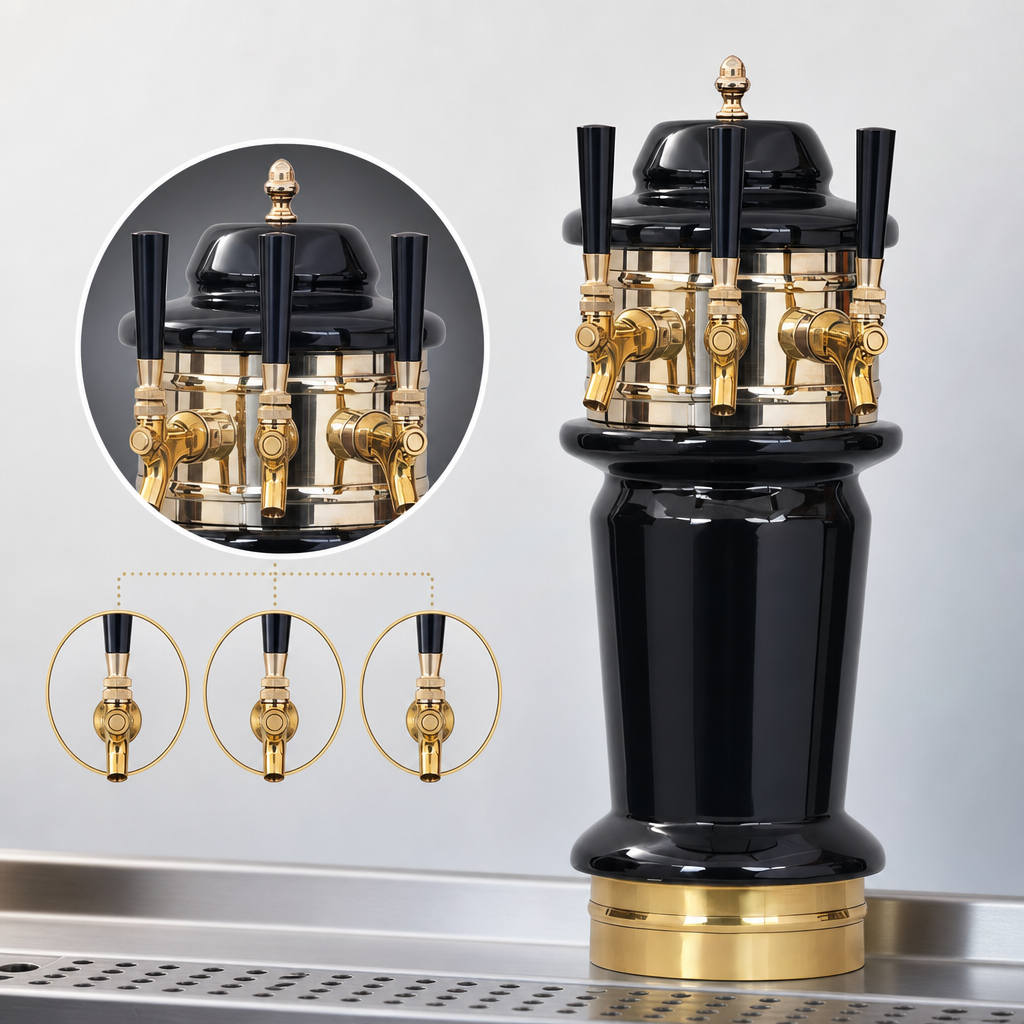 Three-Faucet Capacity