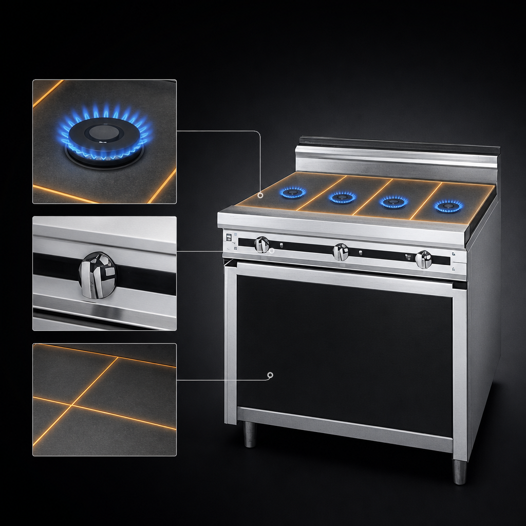 Individual 35,000 BTU/hr Burners