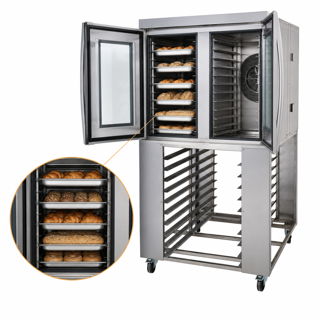 6-Pan Capacity