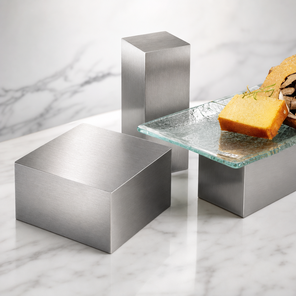 Brushed Stainless Steel Construction