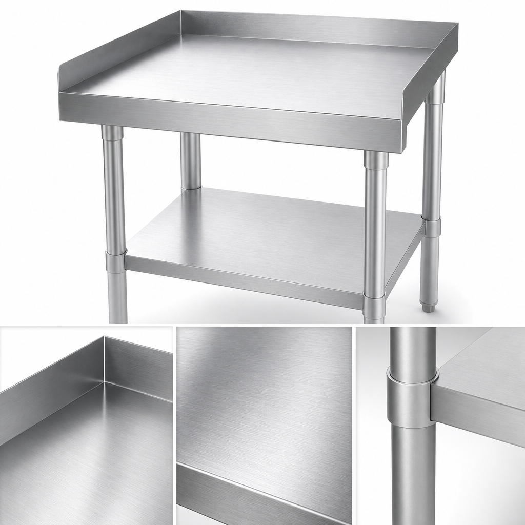 16-Gauge Stainless Steel Construction