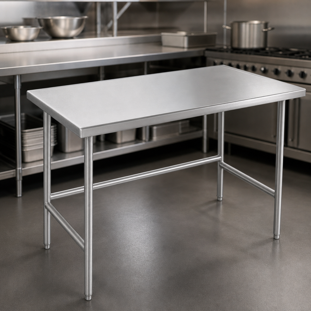 14-Gauge 304 Stainless Steel Top