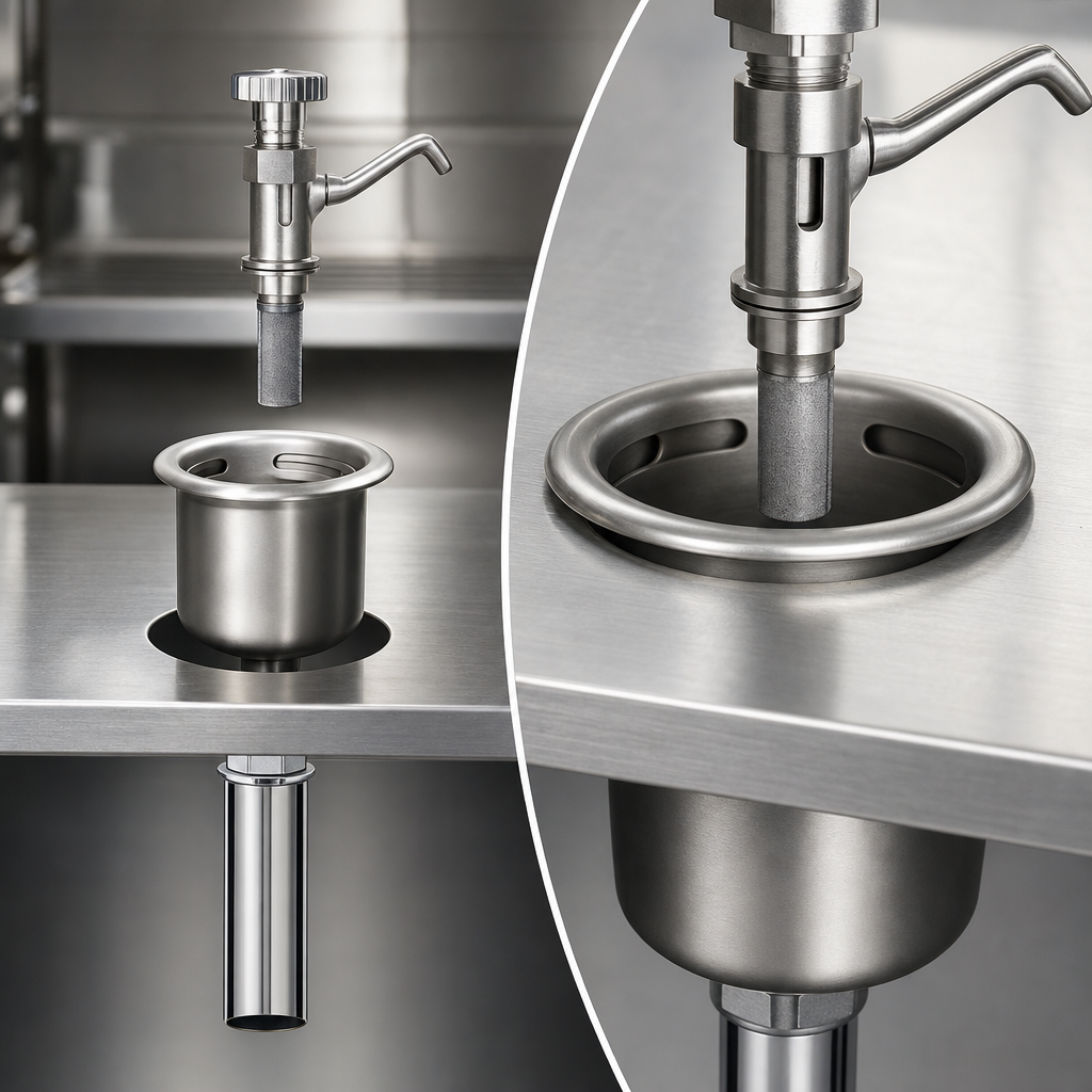 Stainless Steel Seat Faucet