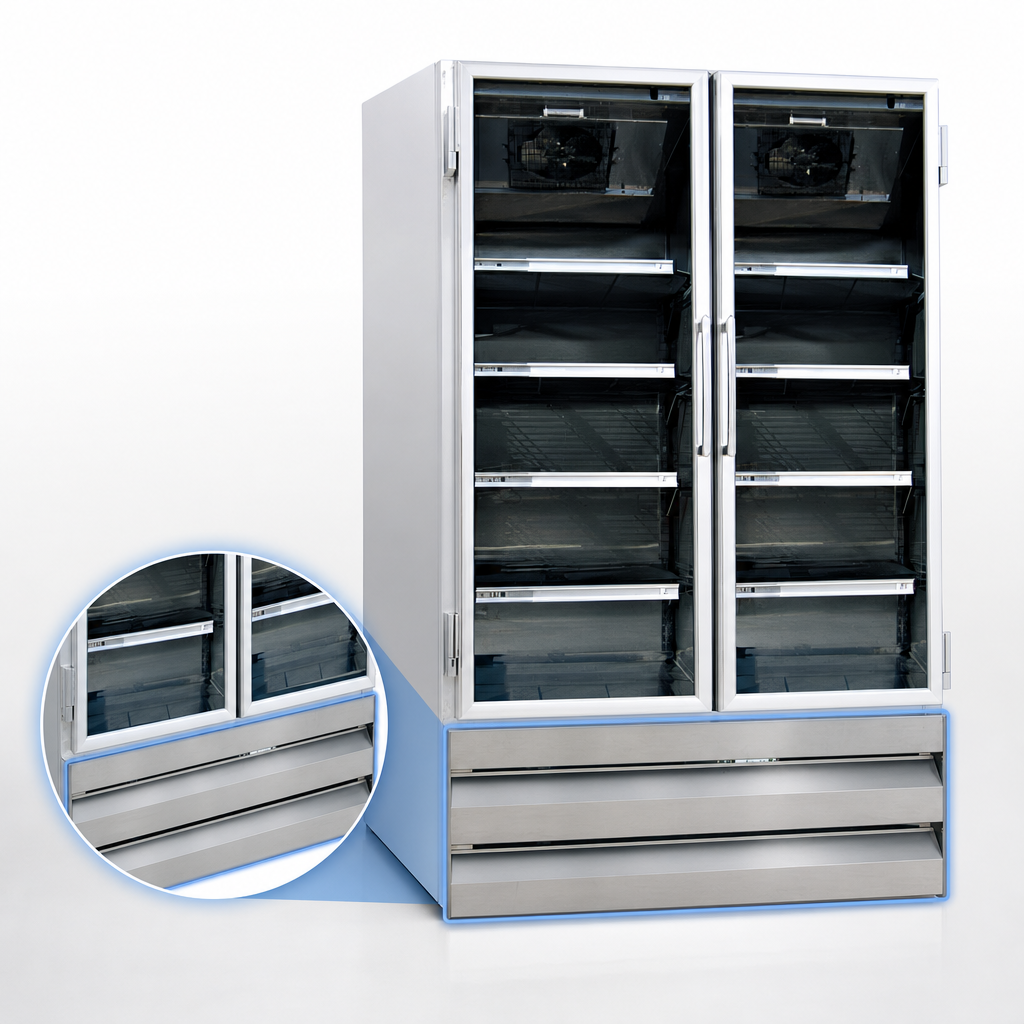 Bottom-Mounted Self-Contained Refrigeration