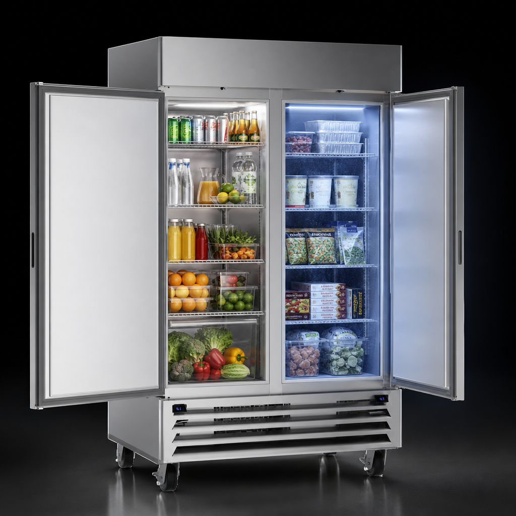 Dual-Temperature Cabinet