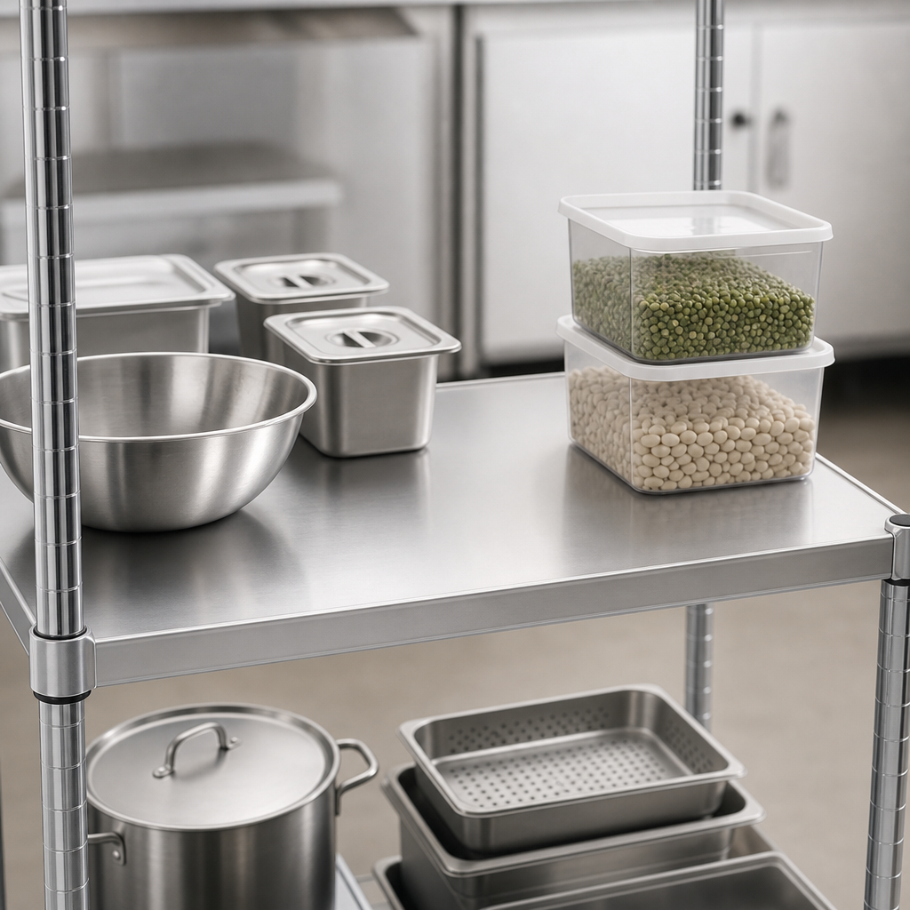 Solid Shelf Surface