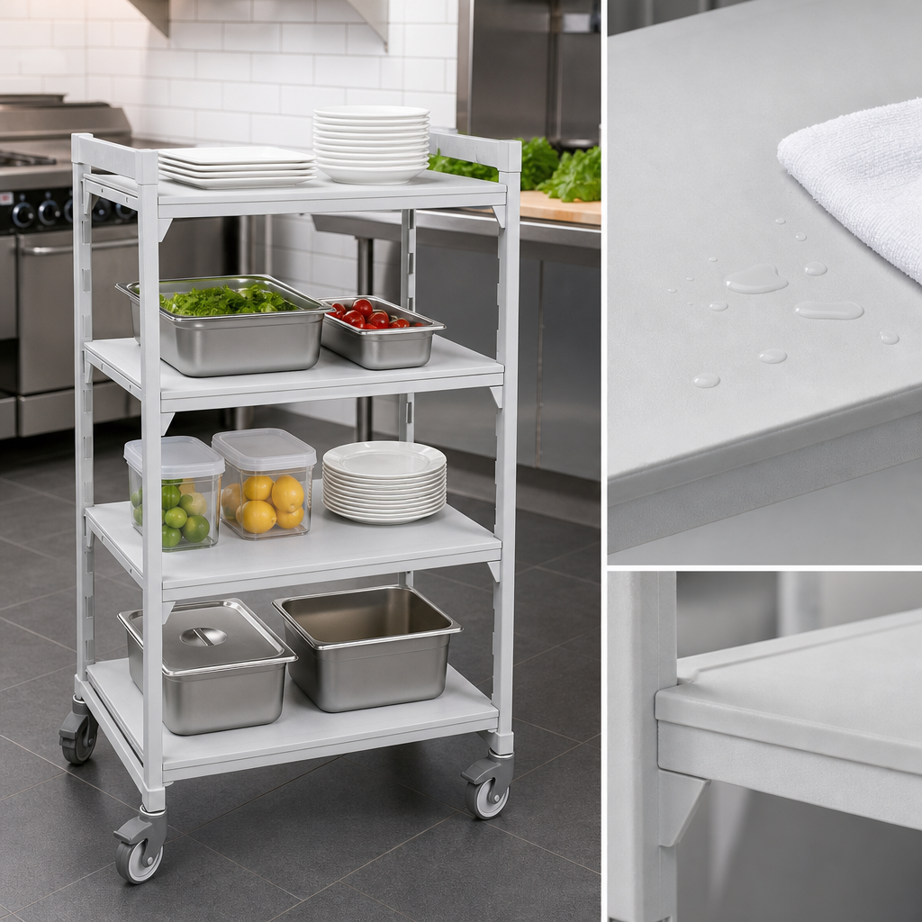 Solid Polypropylene Shelf Plates