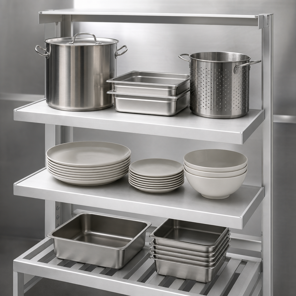 Solid Shelf Surface