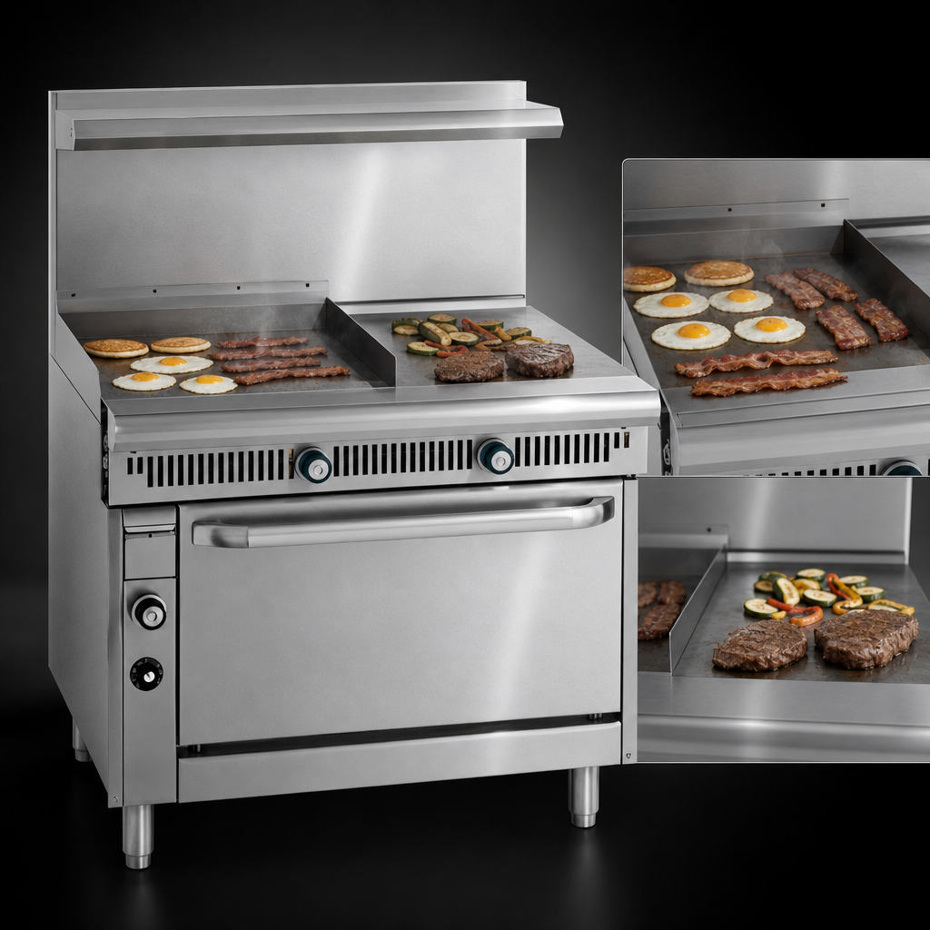 Dual Cooking Surfaces