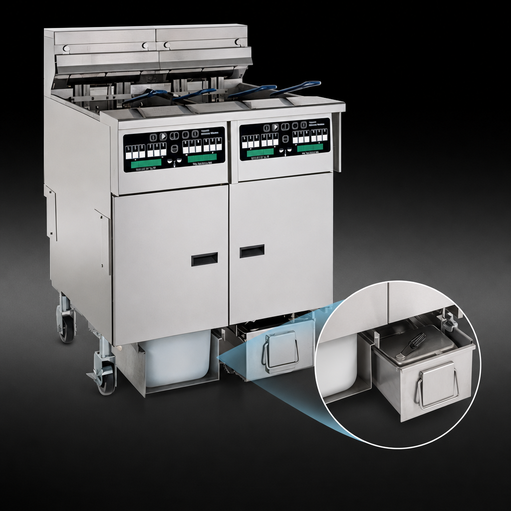Built-In Filter Drawer System