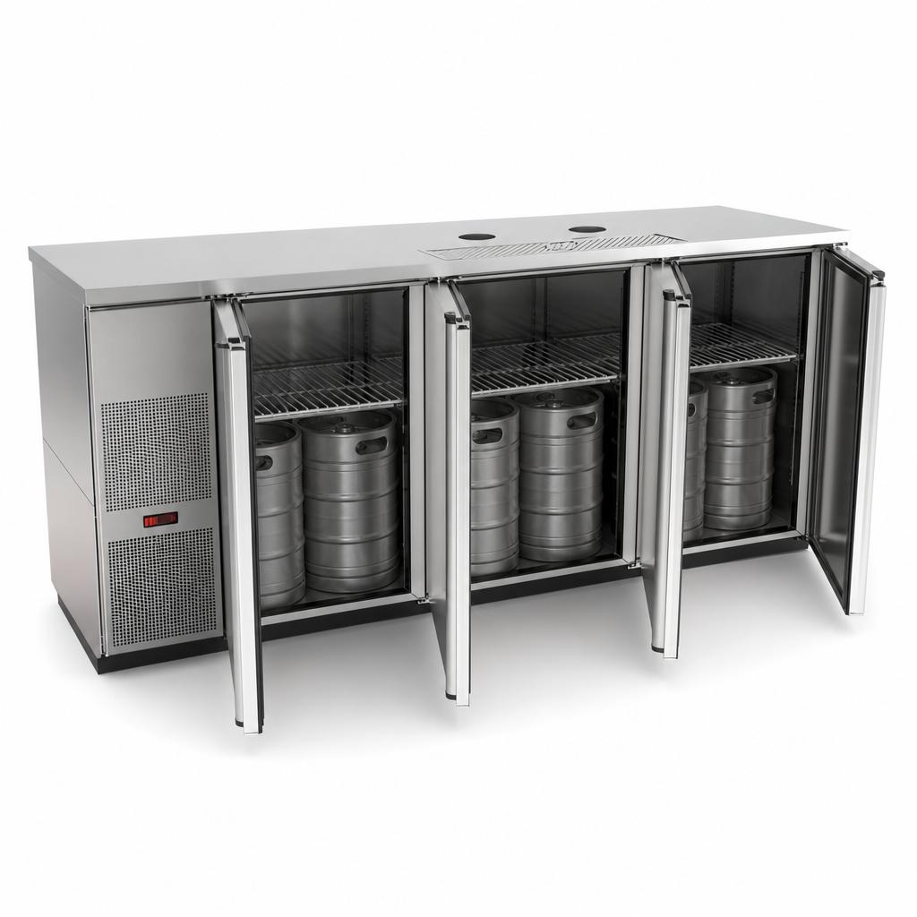 Three-Section Storage
