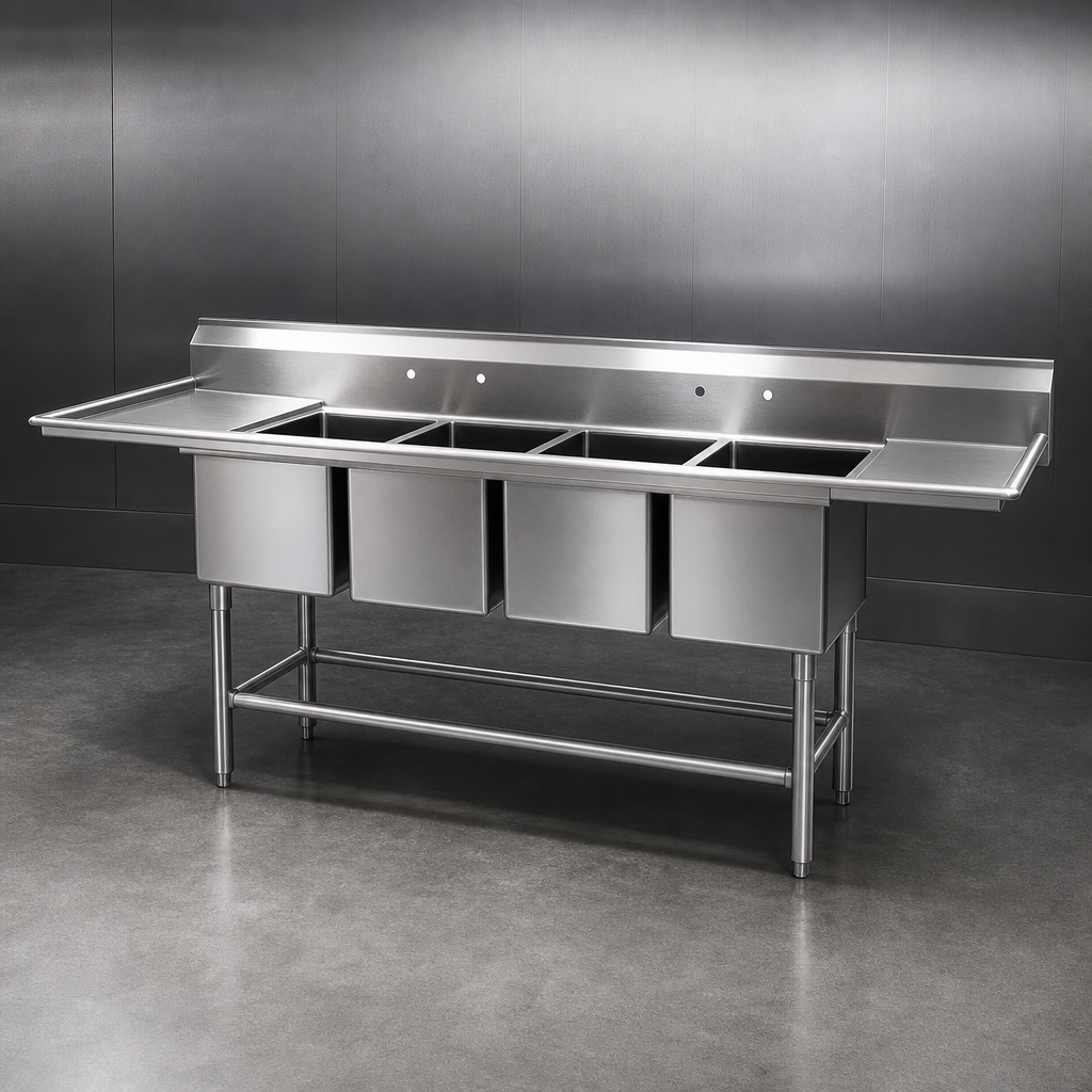 Heavy-Duty Stainless Steel Construction