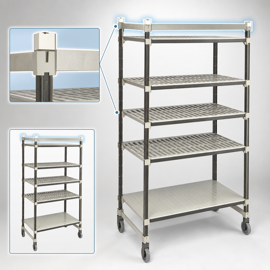High-Density Top Rail System