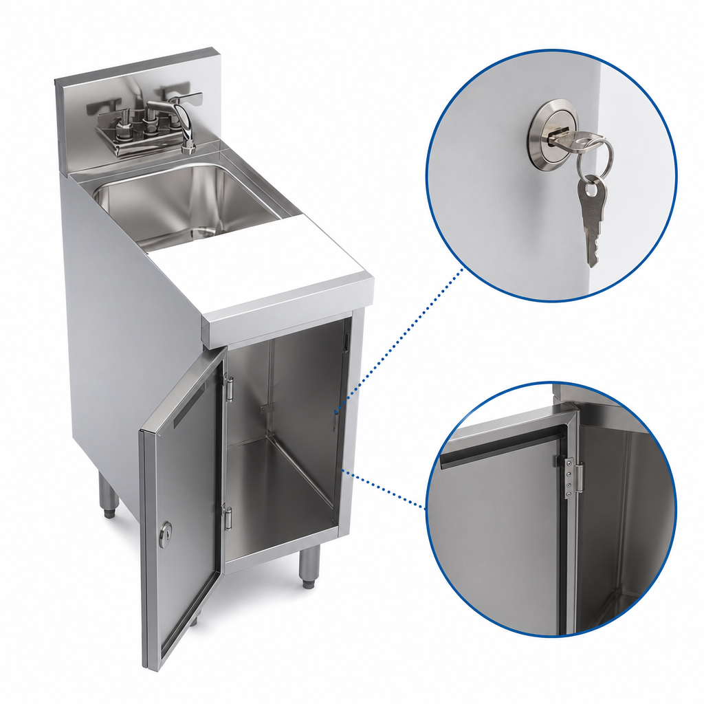 Locking Cabinet Base