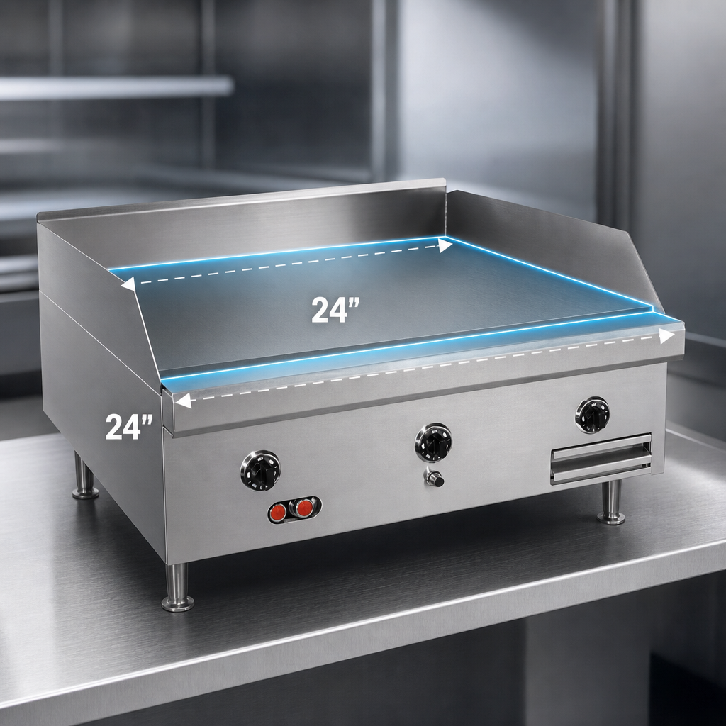 24 x 24 Inch Cooking Surface