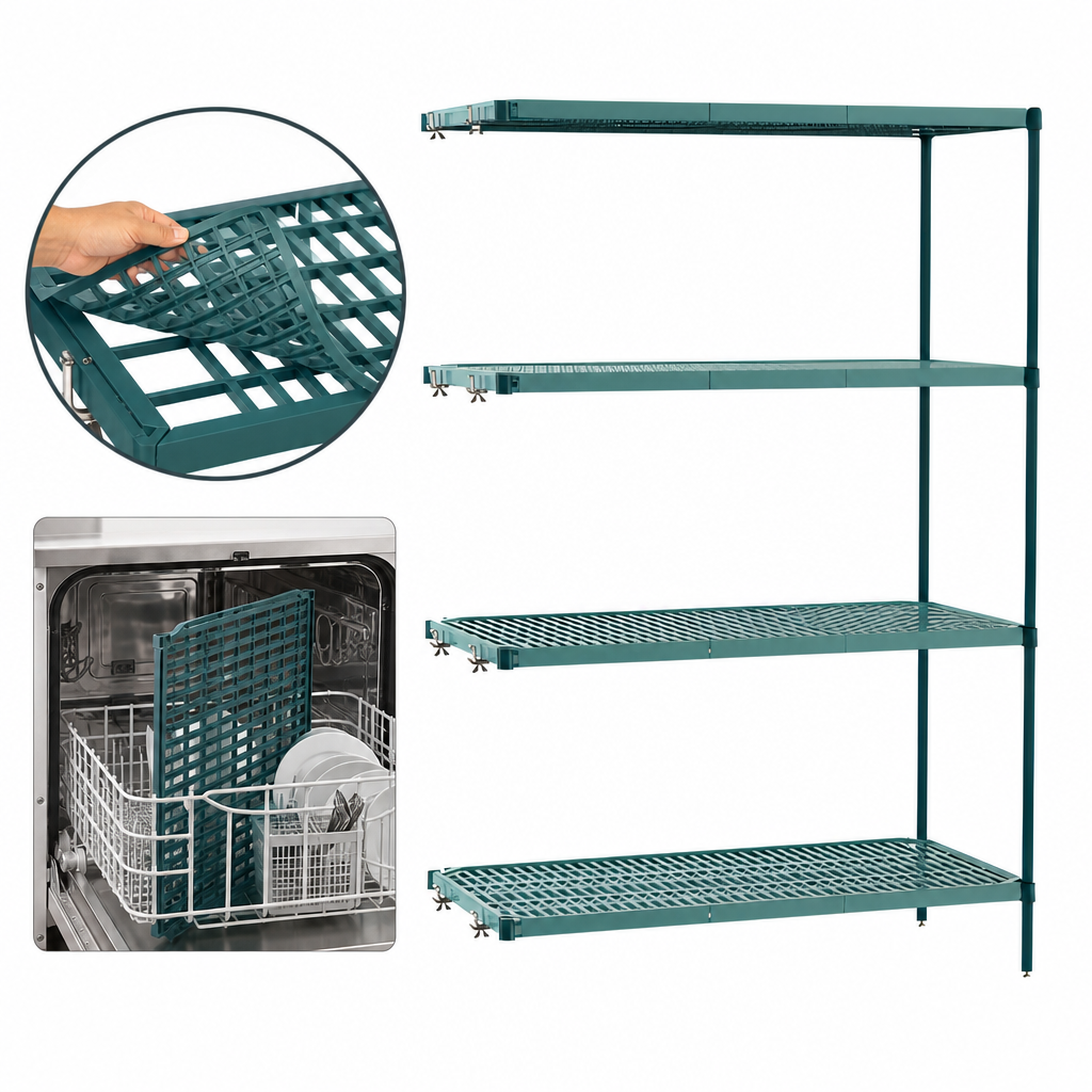 Removable Polymer Shelf Mats