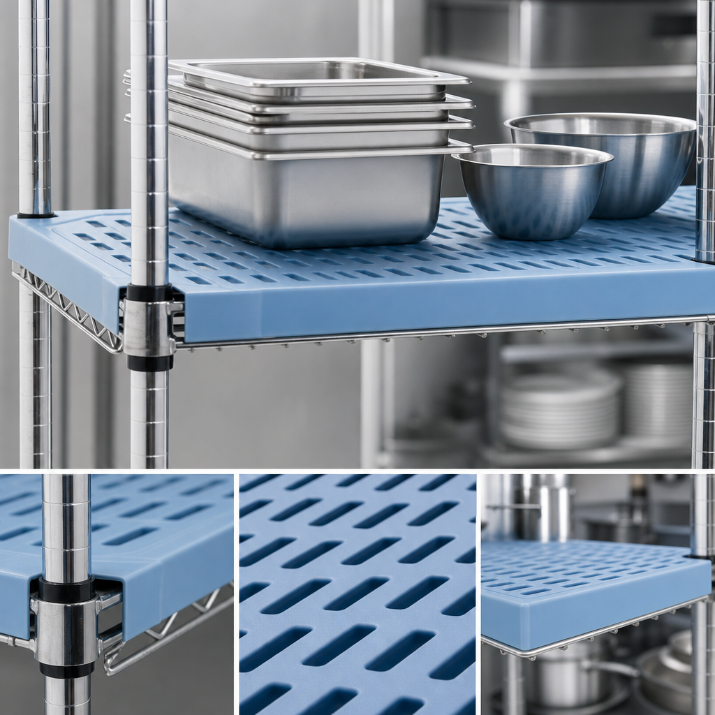 Solid Polymer Shelf Mat