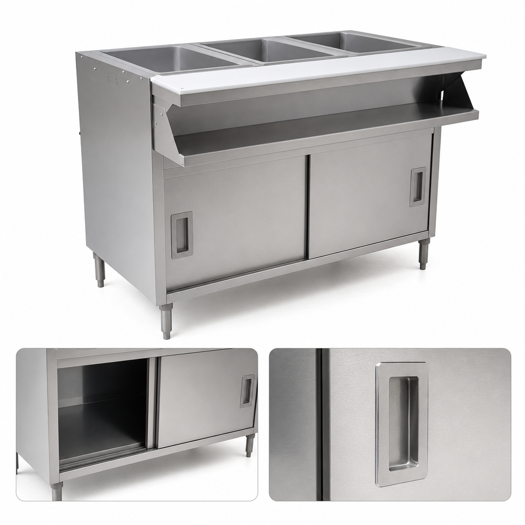 Sliding Door Cabinet Base