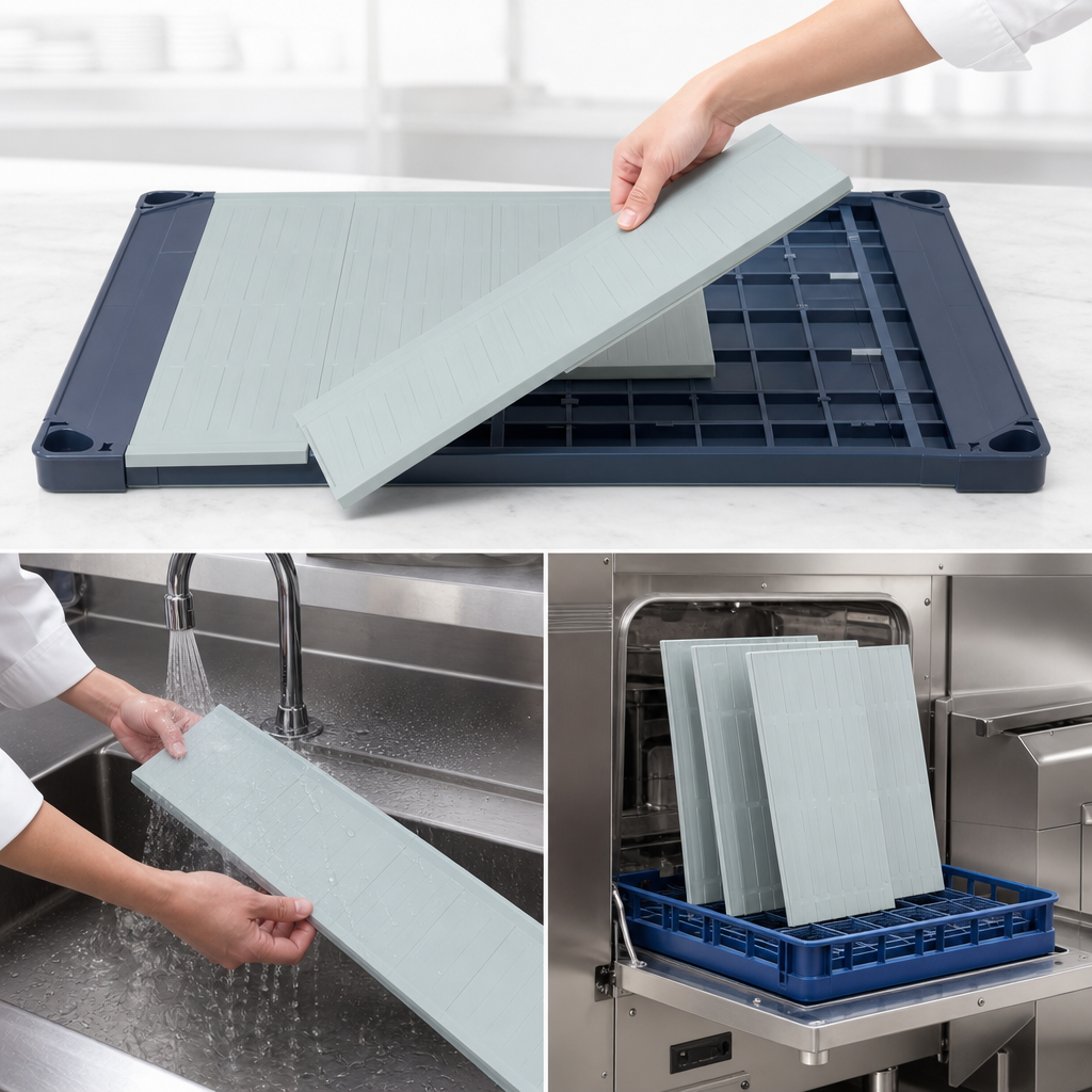 Removable Solid Shelf Mats