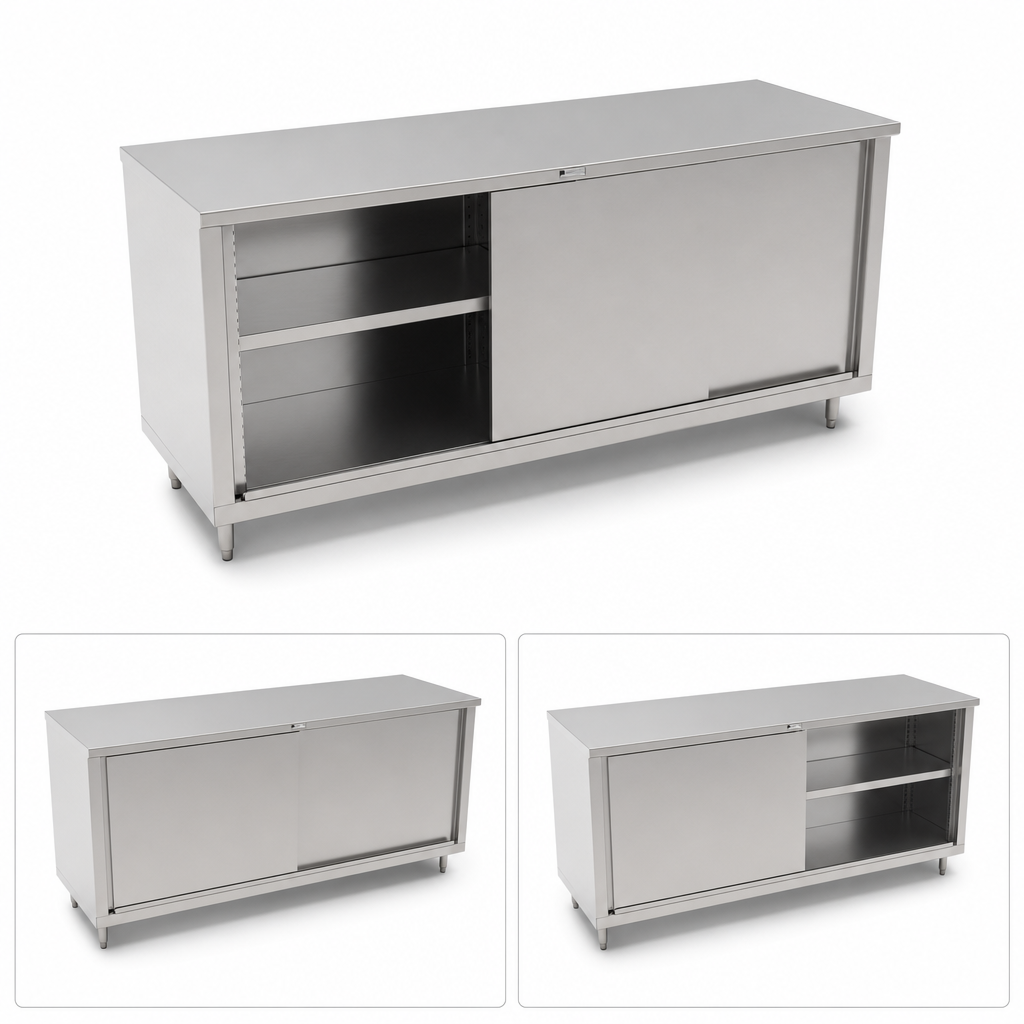 Sliding Door Cabinet Base