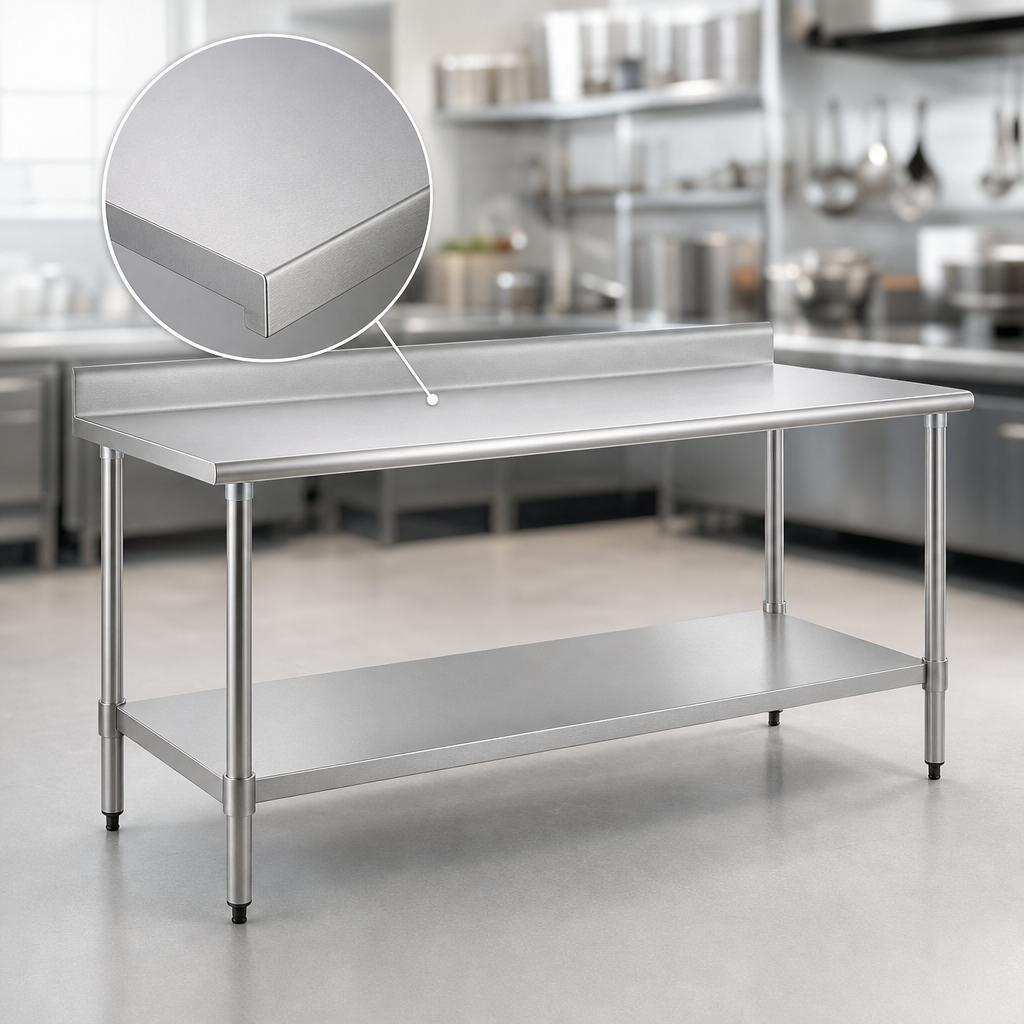 16 Gauge 300 Series Stainless Steel Top