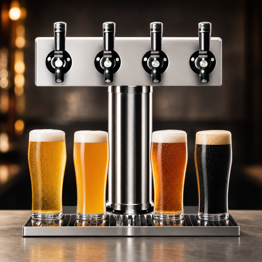Four-Faucet Dispensing
