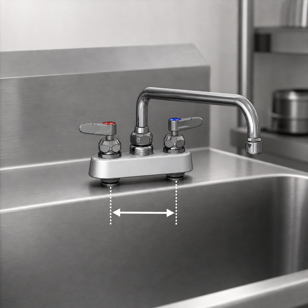 4-Inch Center Deck Mount Design