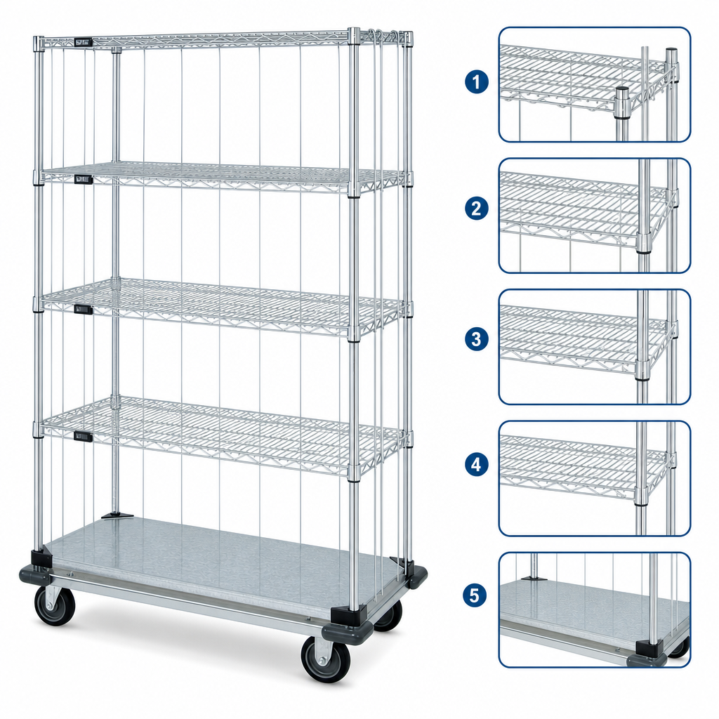 Five-Shelf Configuration