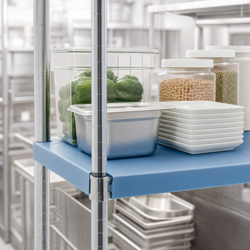 Solid Shelf Surface