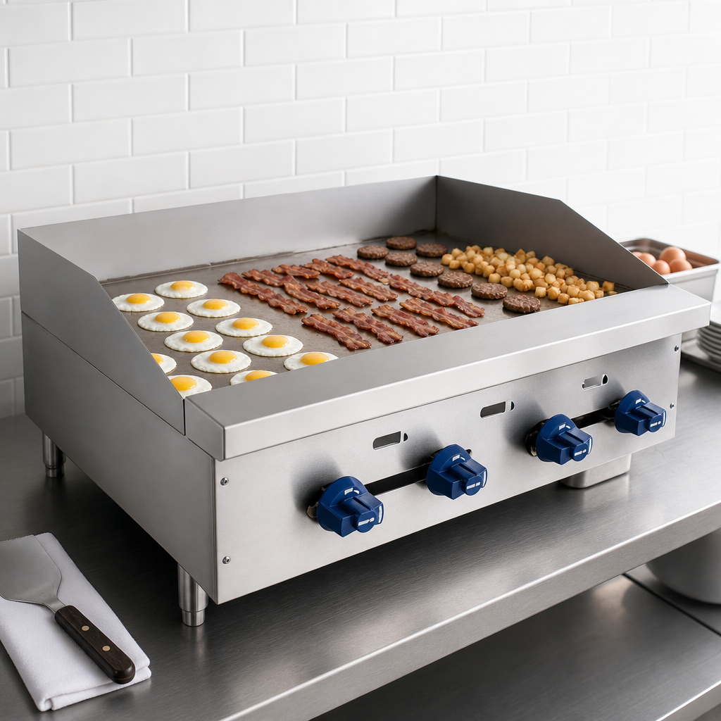 Wide Cooking Surface