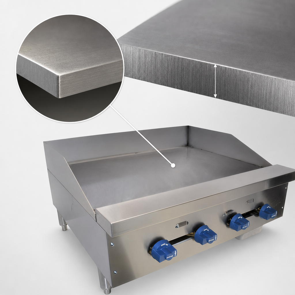 Thick Smooth Steel Plate