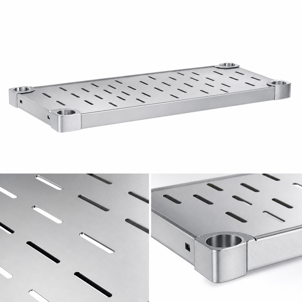 Louvered Die-Stamped Top